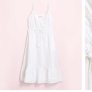 Shimmer Stripe Strappy Pocket Dress